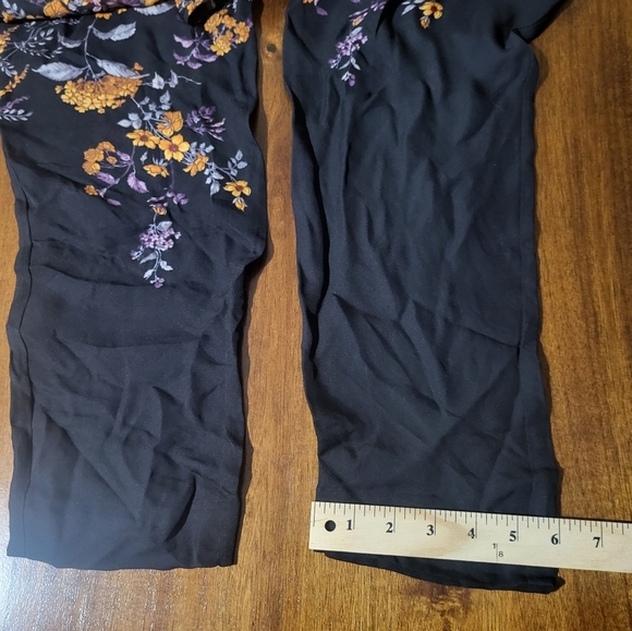 Anthropologie Silk Enbee Floral Jumpsuit Womens 0 XS Flawless - Picture 12 of 16